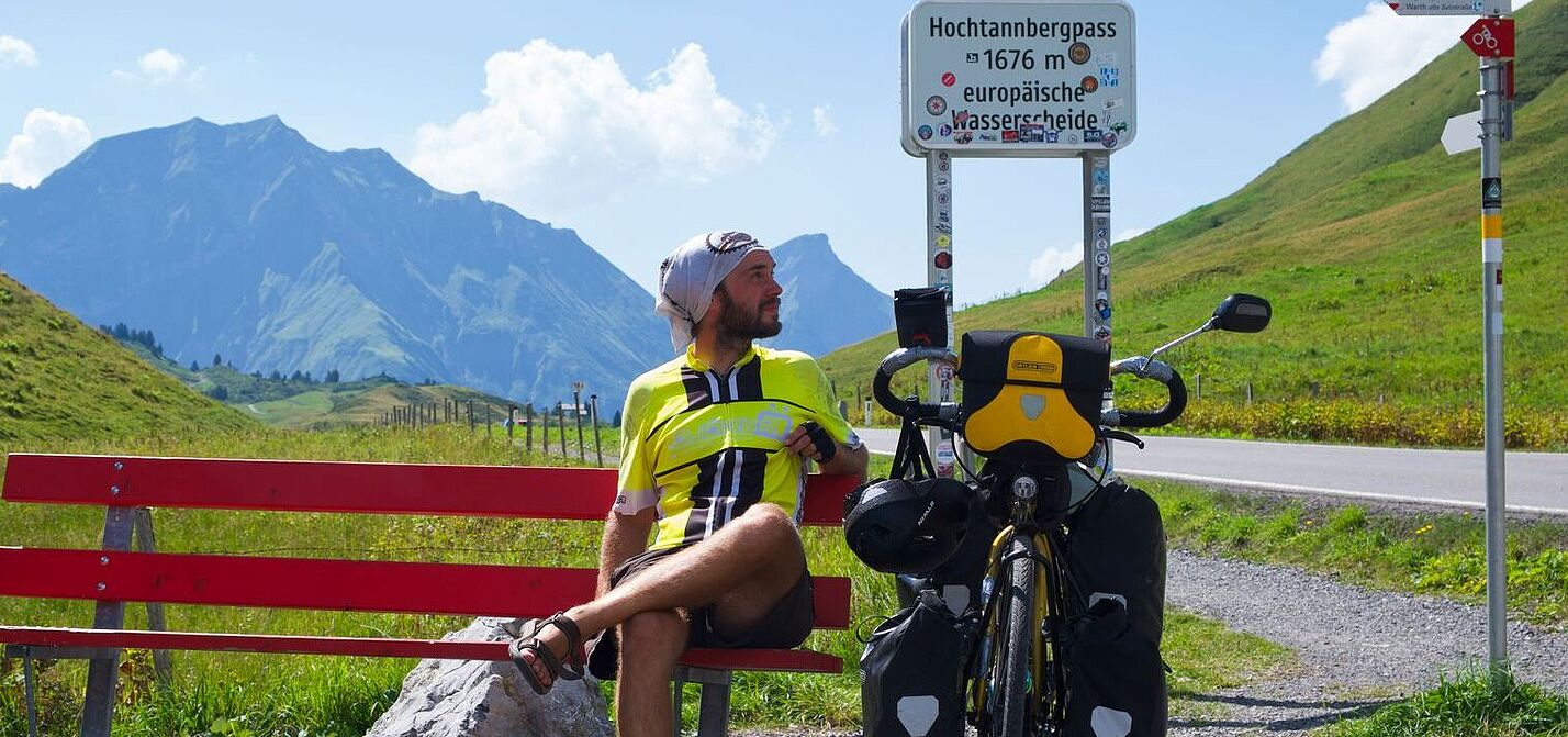 Ulysse Gaudaré auf seiner Tour.