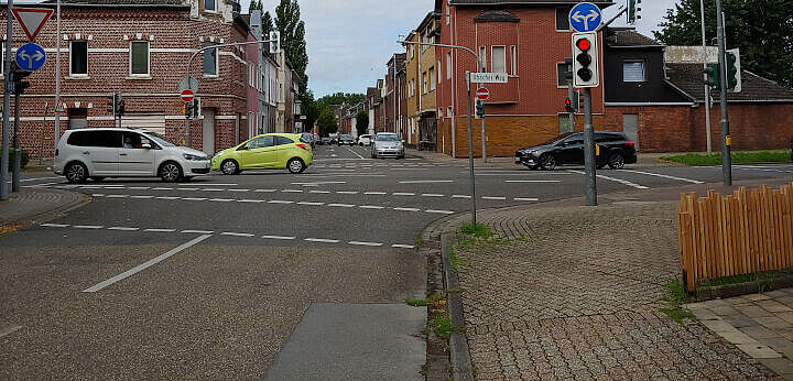 Diese Ampel gilt auch für den Radverkehr