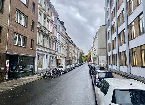 Lochnerstraße aus Sicht des Grabenrings