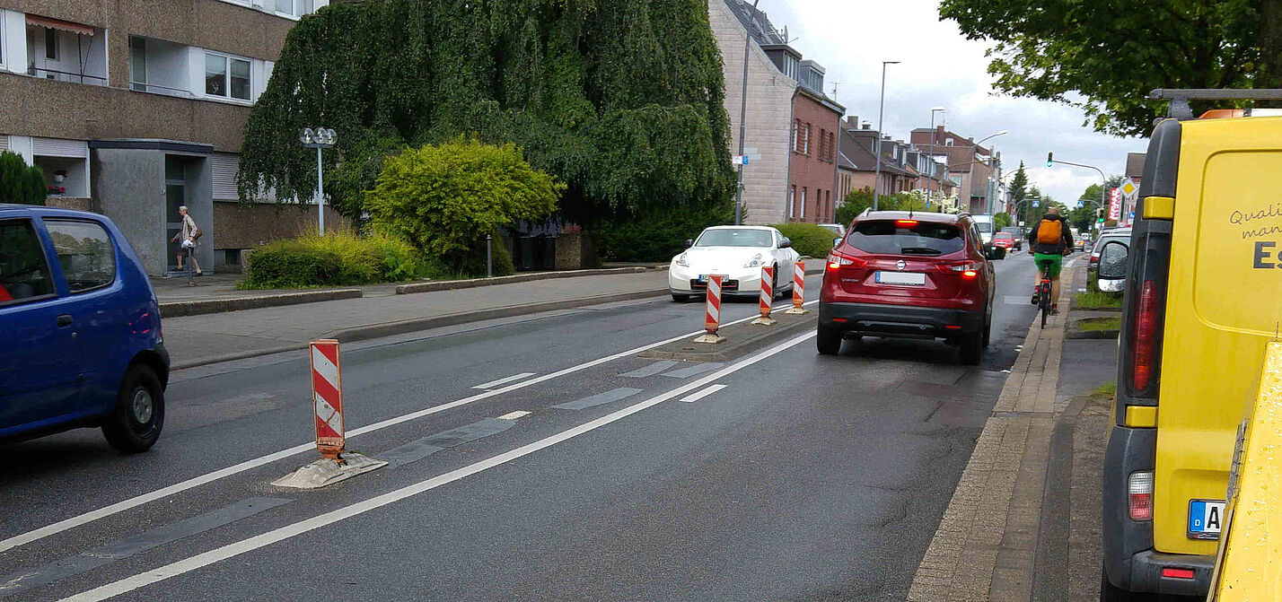 Momentane Aufteilung der Freunder Landstraße