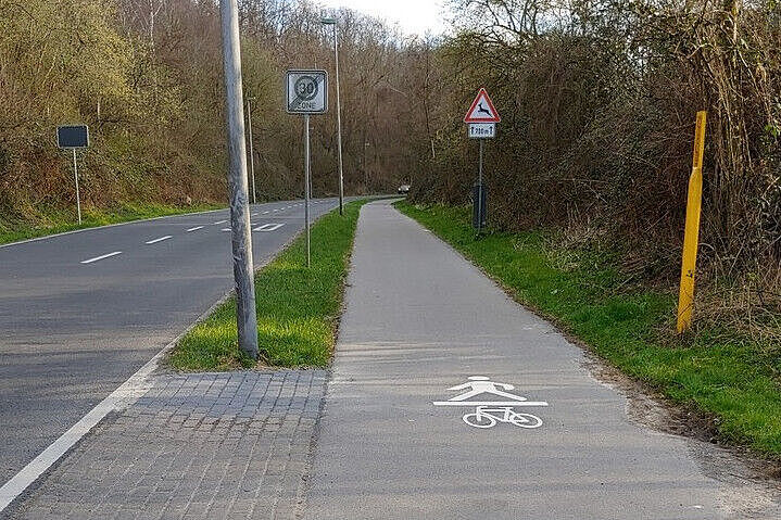 Radweg ohne Benutzungspflicht