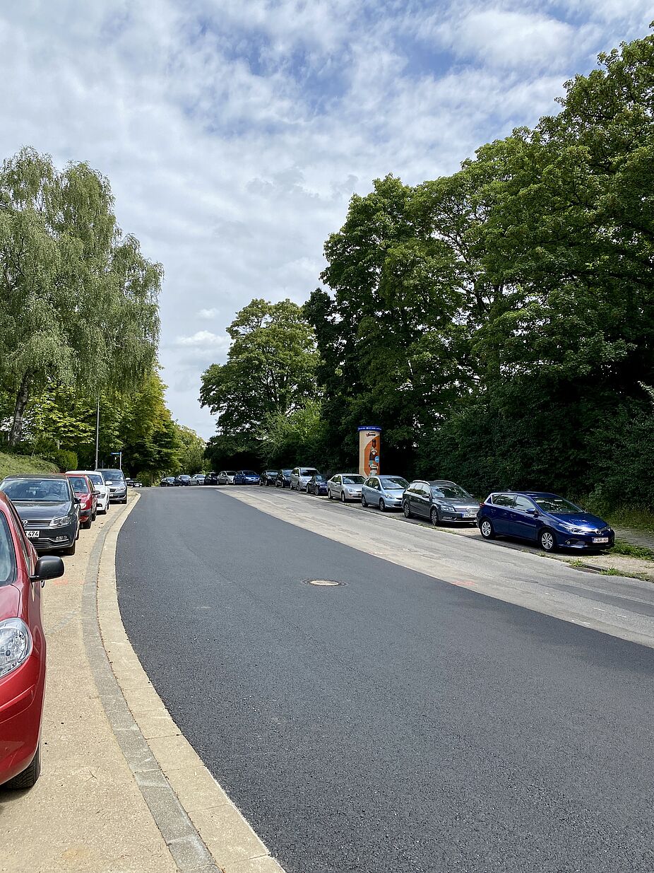 Turmstrasse 4 Turmstraße zwischen Maastrichter Straße und Melatener Straße, Blick gegen die Fahrtrichtung