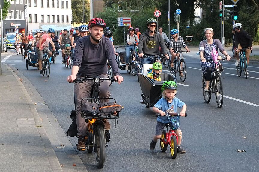 Kidical Mass 2021 Kidical Mass 2021 auf dem Grabenring