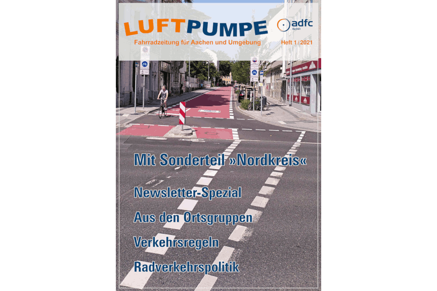 Luftpumpe 2021/01 Stark verkleinerte Fassung des Titelseite der Luftpumpe 2021/01