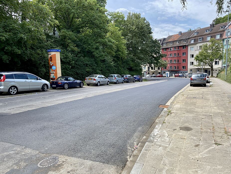 Turmstraße 3 Turmstraße hinter der Einmündung Maastrichter Straße, blick bergab