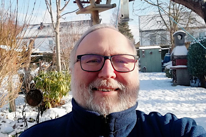 Horst Lilleike Portraitfoto von Horst Lilleike in winterlicher Umgebung