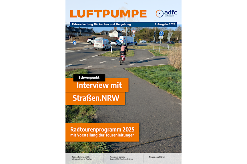 Luftpumpe 2025/01 Titelseite der Ausgabe 2025/01 der »Luftpumpe«