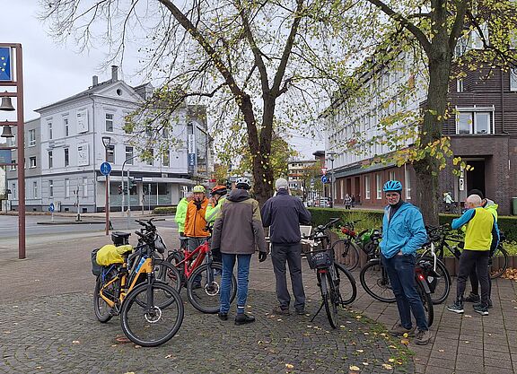 Start der Inspektionstour am Nirgena, 21. Oktober 2025
