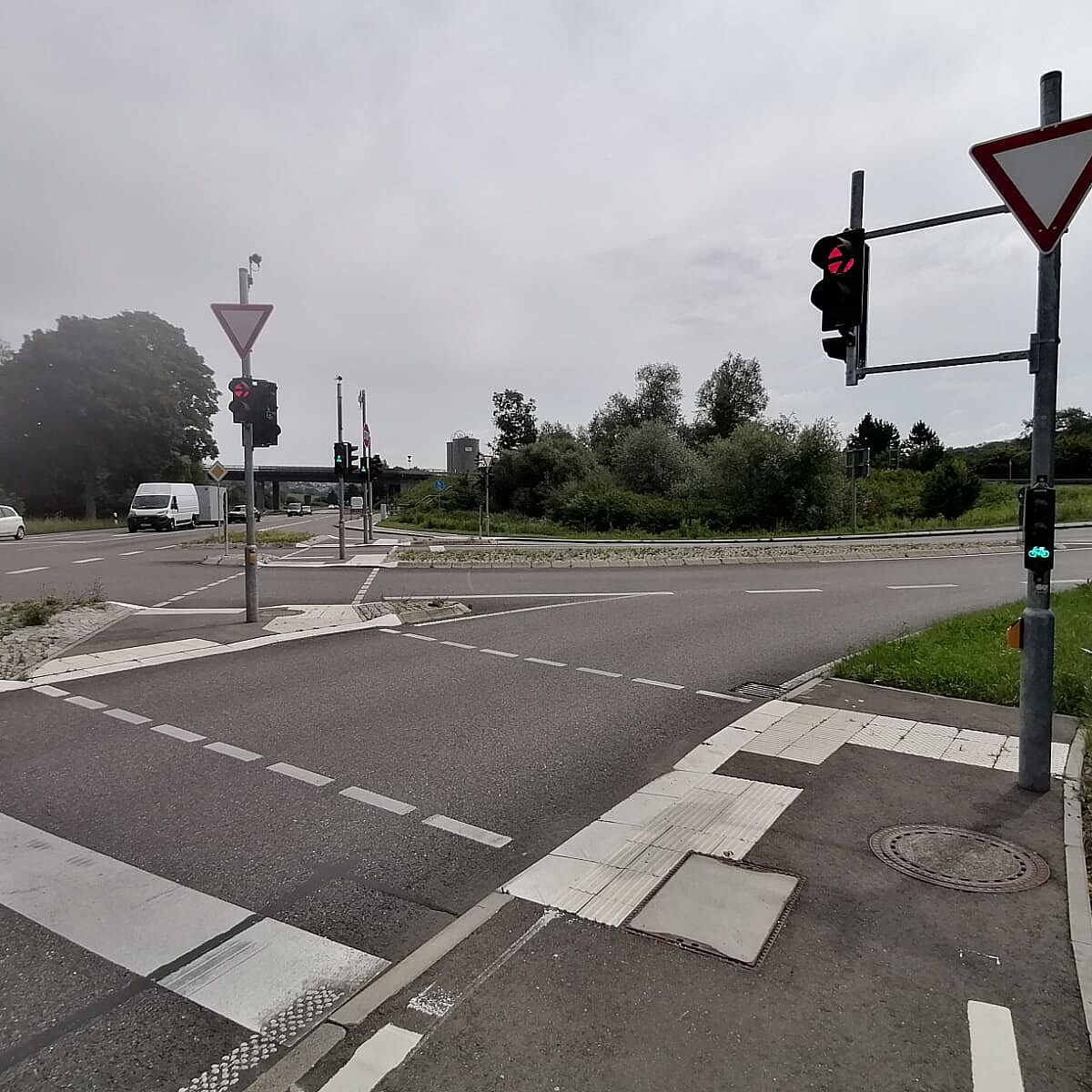 Kamera regelt Verkehrsfluss für Radfahrende Kamera regelt Verkehrsfluss für Radfahrende