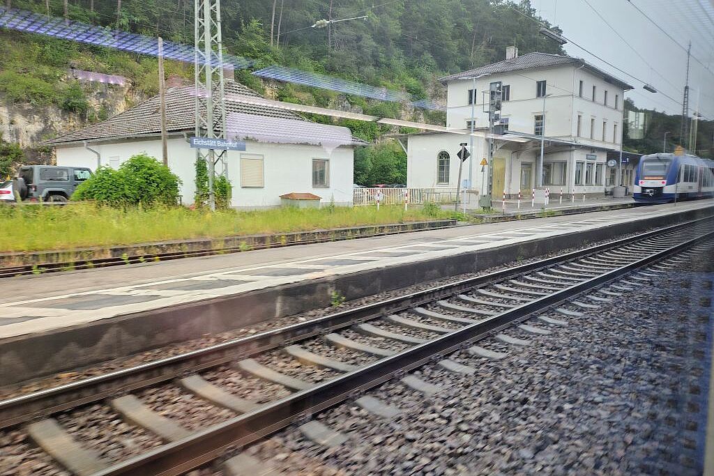 Altmühltal: Bahnhof Eichstätt 