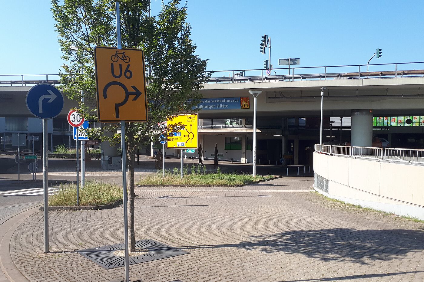 Umleitung U6 - Poststraße Völklingen Umleitung U6 Poststraße