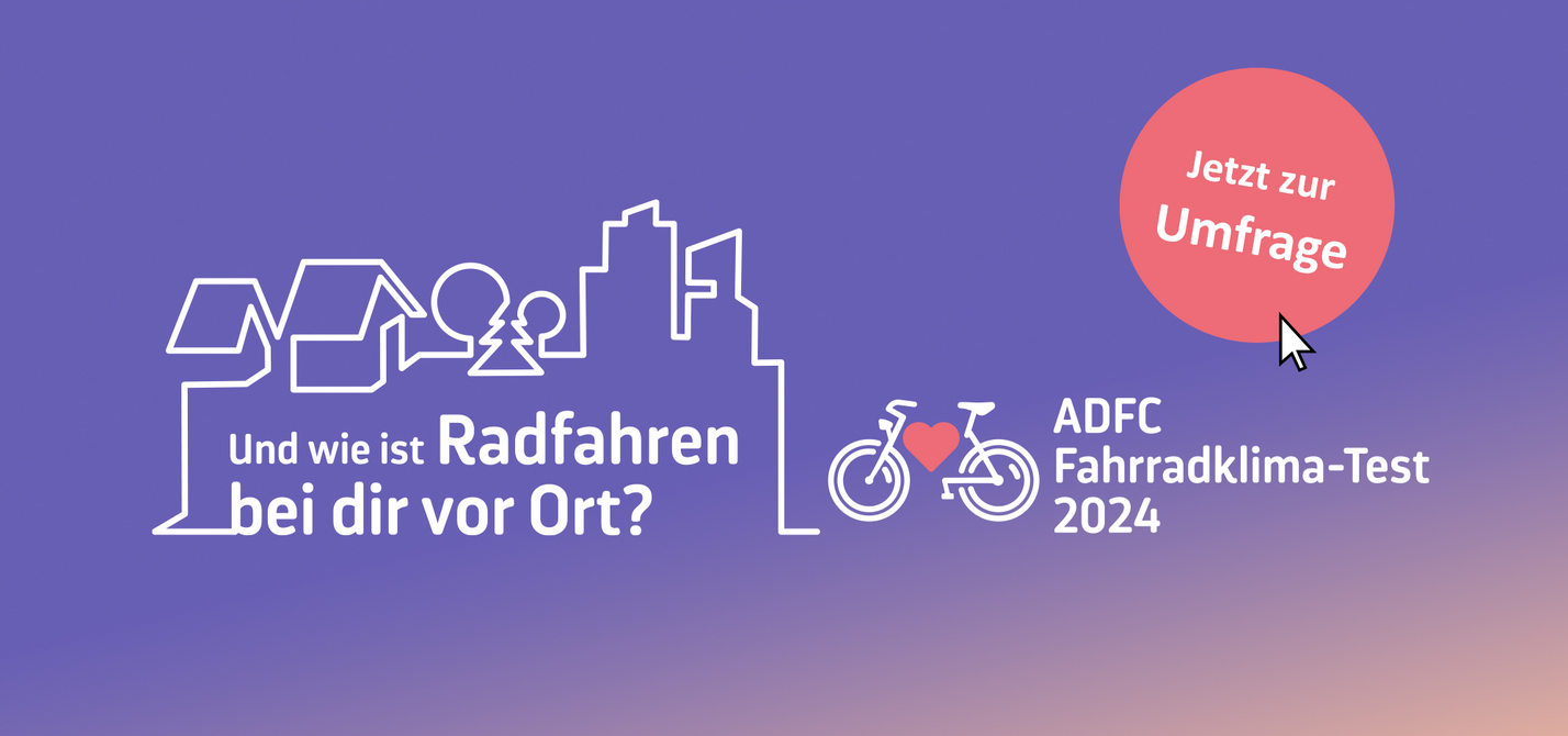 ADFC Fahrradklima-Test 2024