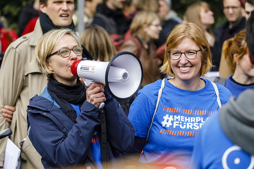 Globaler Klimasstreik 2019 Globaler Klimasstreik und ParkingDay im Wrangelkiez am 20. September 2019