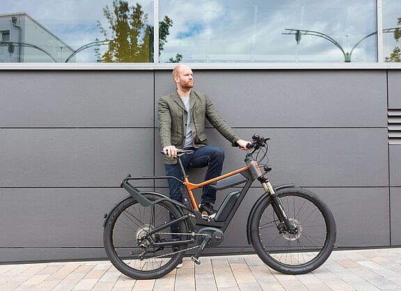 Mit dem E-Bike zur Arbeit